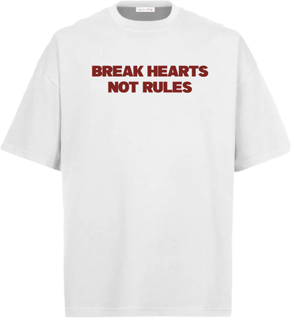 Break Hearts Not Rules - Tee